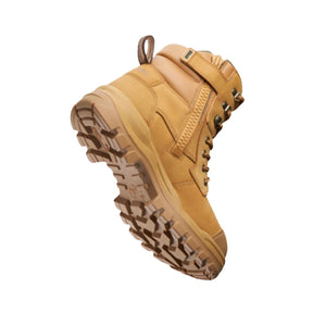 Blundstone Unisex Zip Up Series Safety Boots - Wheat #8060