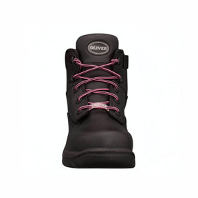 Oliver PB49 Series Women's Black Zip Sided Safety Shoe 49445Z