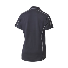 Bisley Women's Cool Mesh Polo With Reflective Piping BKL1425