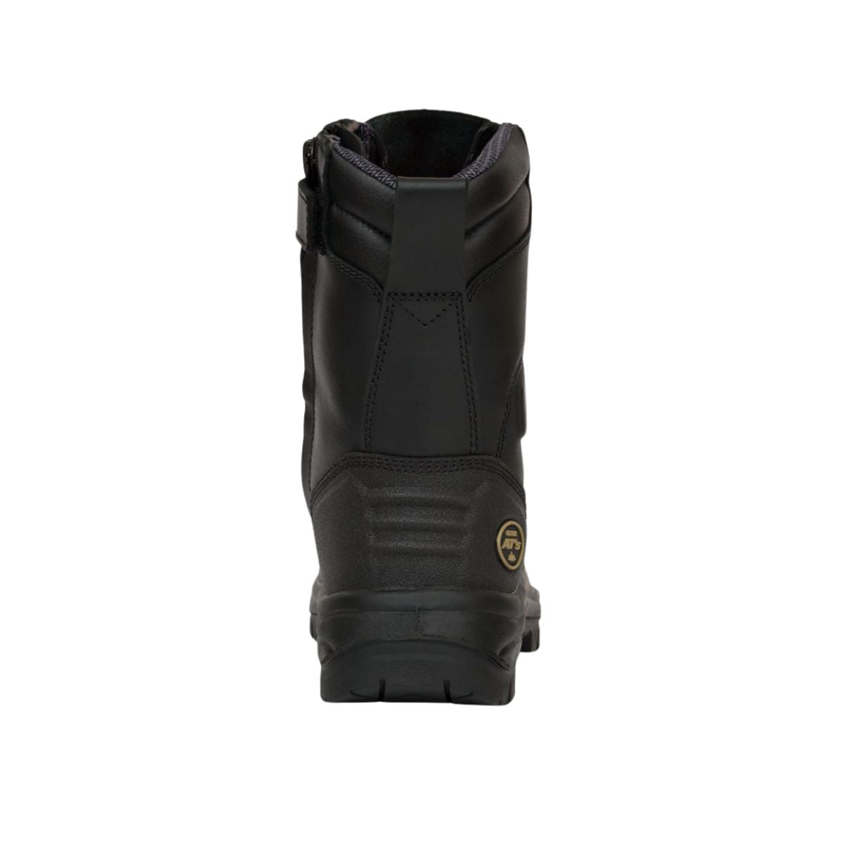 Oliver AT55 Series 200mm Hi-Leg Black Zip Sided Safety Boot 55380
