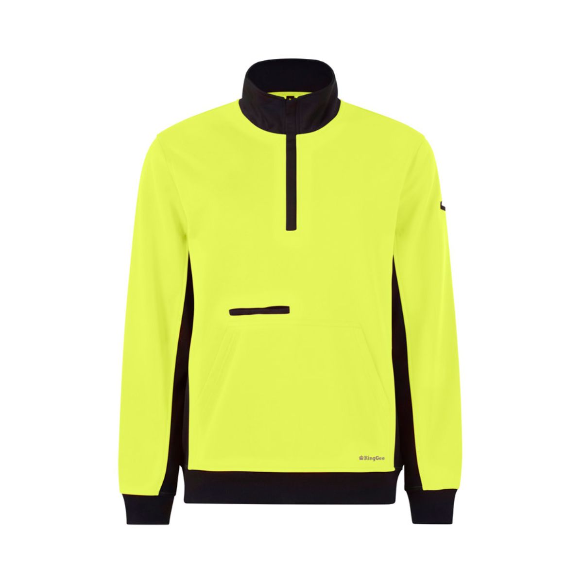 KingGee Hi Vis 1/4 Zip Fleece K55047