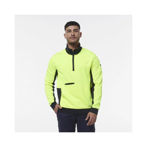 KingGee Hi Vis 1/4 Zip Fleece K55047