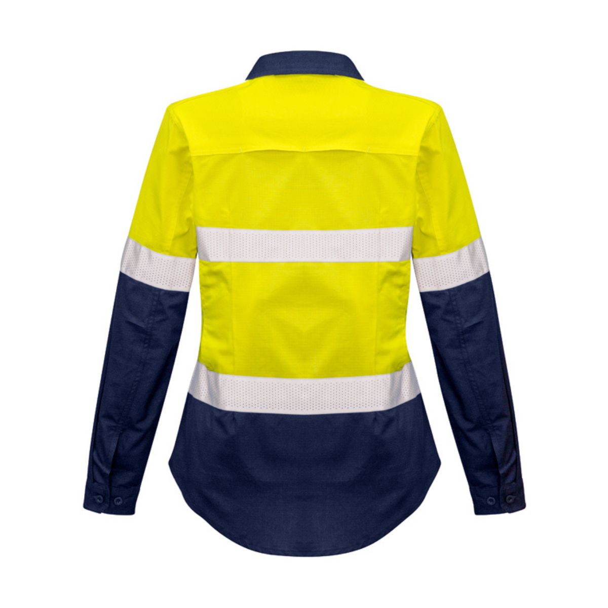 Syzmik Women's Rugged Cooling HI Vis Taped Long Sleeve Shirt ZW720