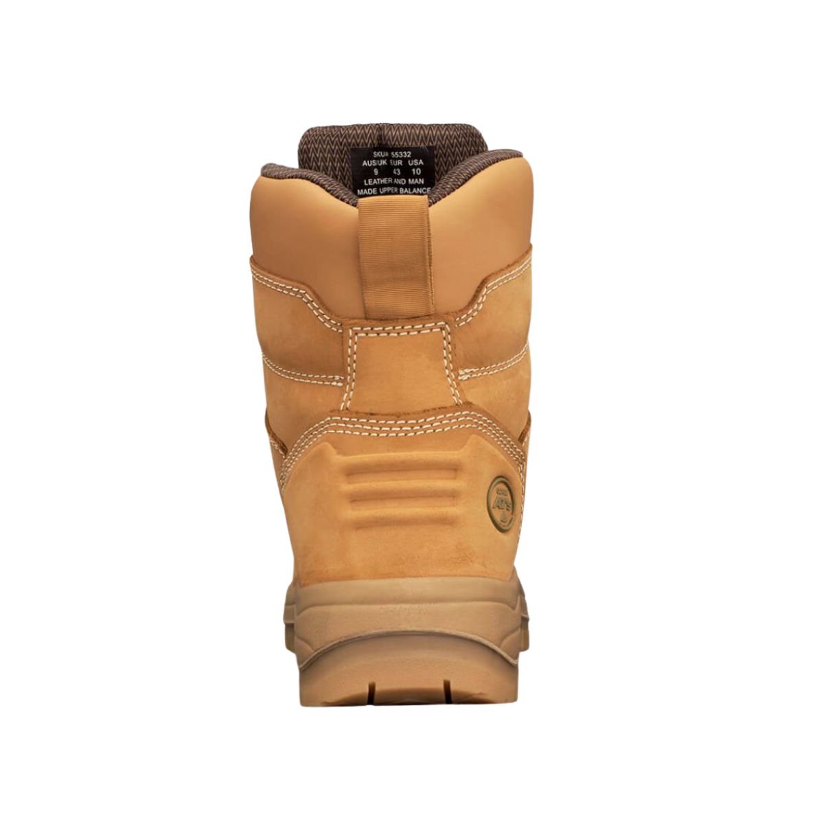 Oliver AT55 Series 150mm Wheat Zip Sided Safety Boot 55332