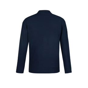 Biz Corporates Men's Crew Long Sleeve Polo Shirt P400ML