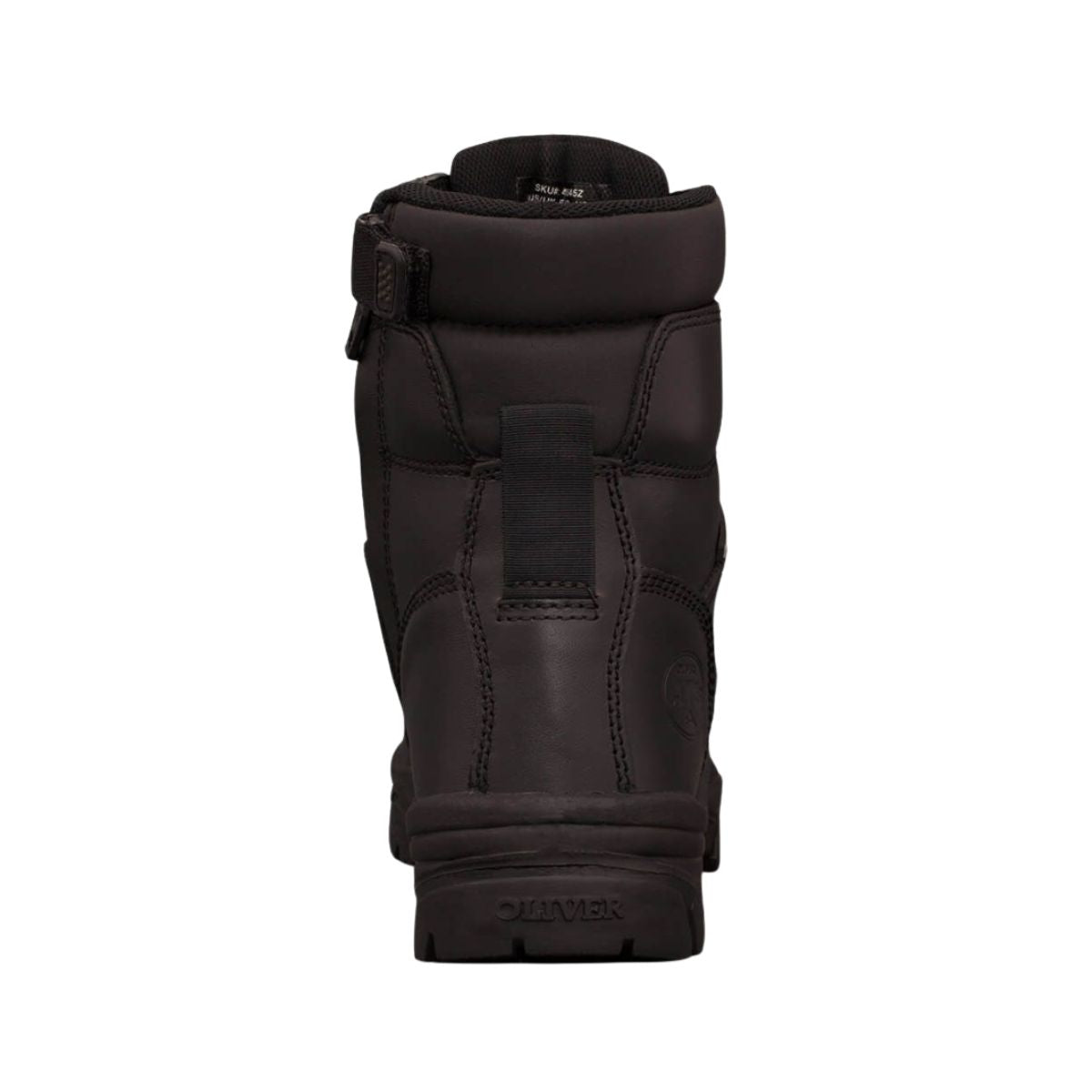 Oliver AT45 Series 150mm Black Zip Sided Safety Boot 45645Z