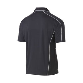 Bisley Cool Mesh Polo With Reflective Piping BK1425