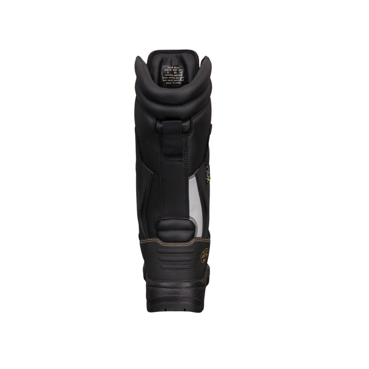 Oliver AT65 Series 350mm Black Laced In Zip Mining Safety Boot 65791