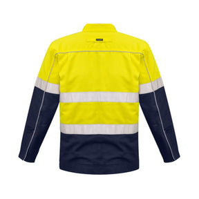 Syzmik Men's Hi Vis Cotton Drill Jacket ZJ590