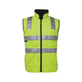 JB'S Hi Vis Day and Night Reversible Polar Fleece Vest 6D4RV