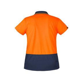 Syzmik Women's Hi Vis Basic Short Sleeve Polo ZH731