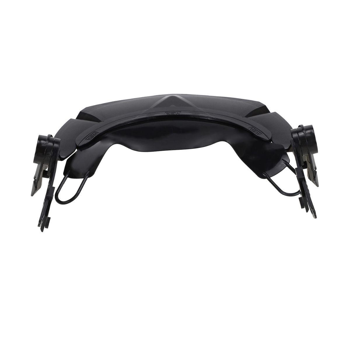 MSA V-Gard Slotted Hard Hat Visor Frame with Debris Control 10115730