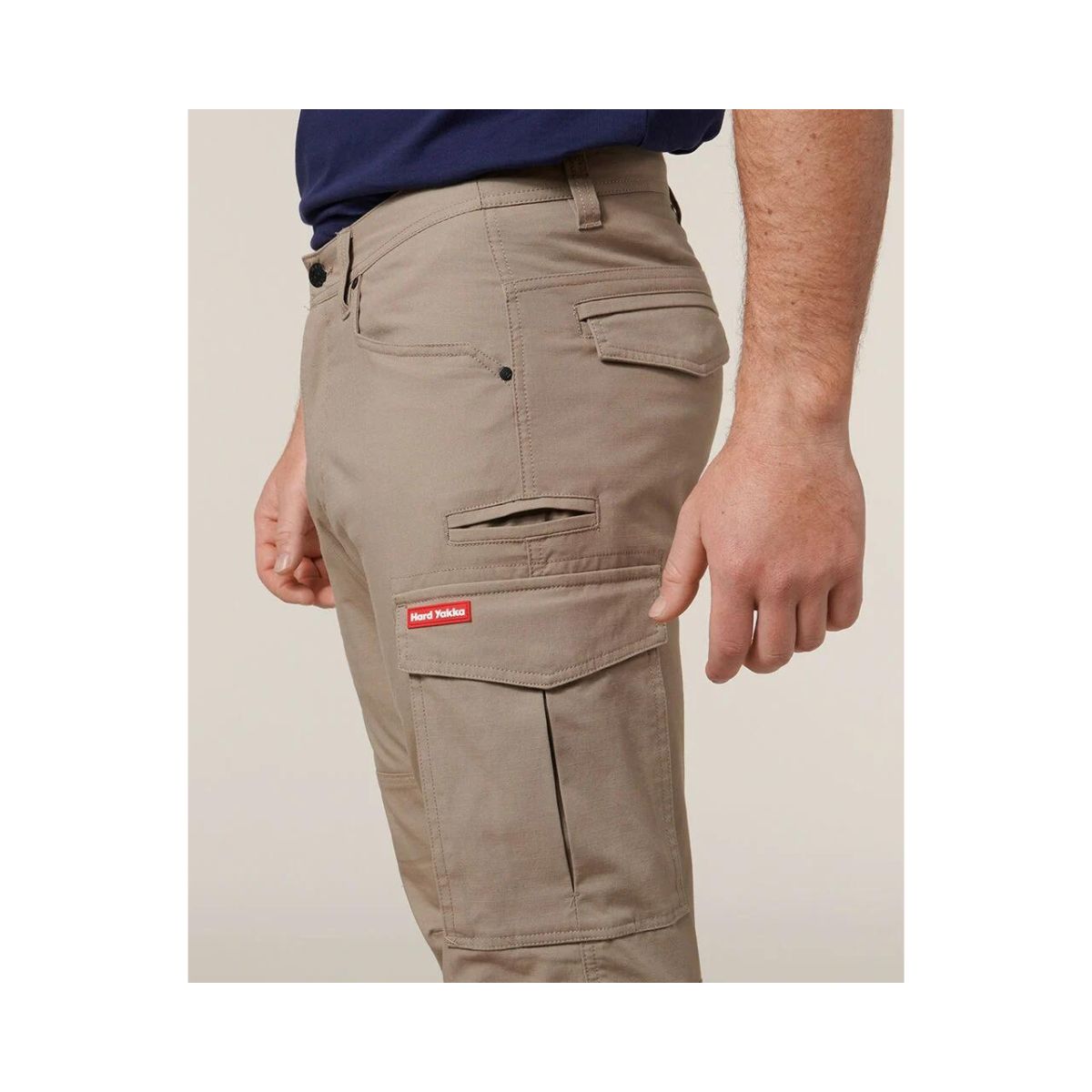 Hard 3056 Cuffed Cotton Cargo Work Pants SKU Y02340