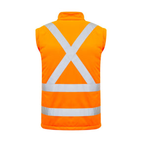 *** Syzmik Unisex Hi Vis X Back 2 In 1 Softshell Jacket ZJ680