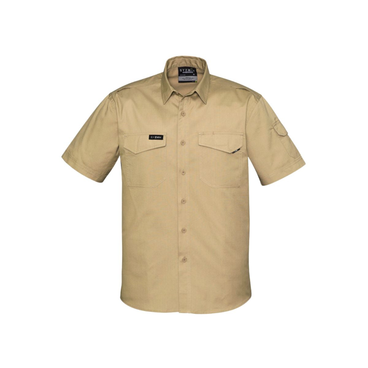 Syzmik Men's Rugged Cooling Short Sleeve Shirt ZW405