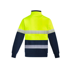 Syzmik Men's Hi Vis 1/4 Zip Brushed Fleece Pullover - Hoop Taped ZT150