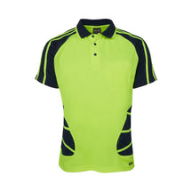 JB's Wear Hi Vis Short Sleeve Spider Polo 6HSP