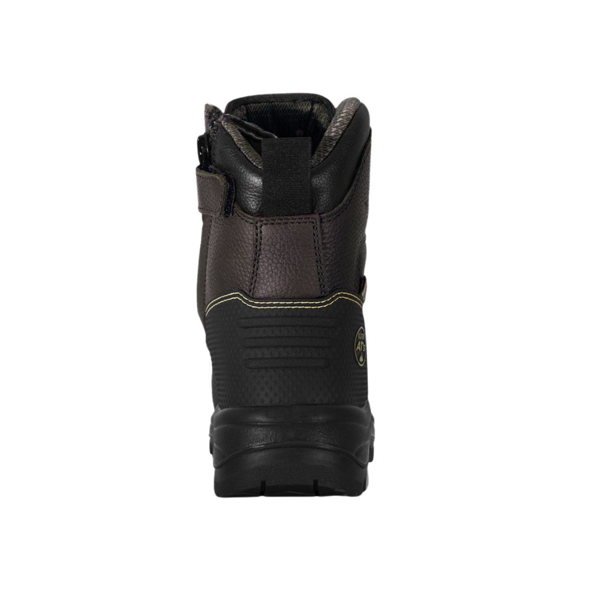 Oliver AT65 Series 150mm Brown Lace-Up Zip Sided Safety Boot 65490Z