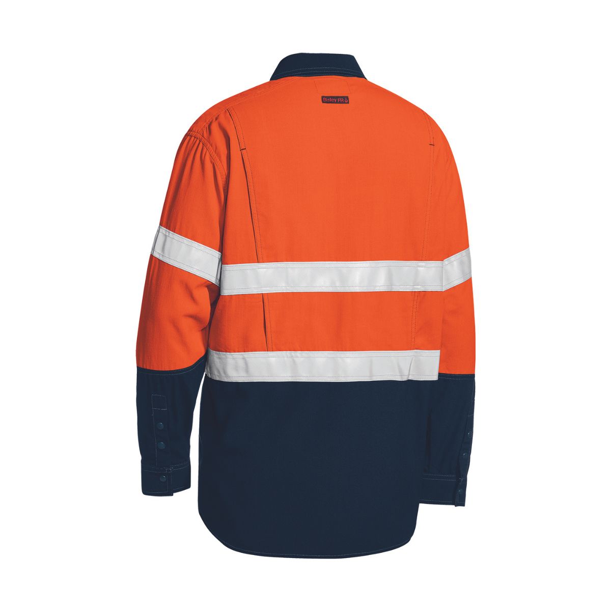 Bisley Tencate Tecasafe® Plus 480 Taped Hi Vis Lightweight FR Vented Shirt BS8237T