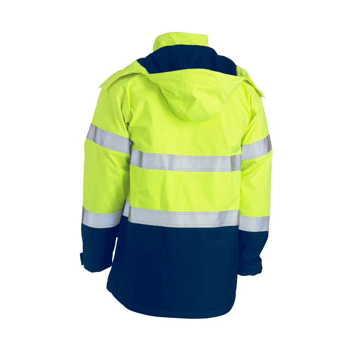 Bisley Taped Hi Vis FR Wet Weather Shell Jacket BJ8110T