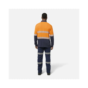 KingGee ShieldTEC FR Hi-Vis Spliced Polo With FR Tape K84008