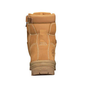 Oliver AT45 Series 150mm Wheat Zip Sided Safety Boot 45632Z