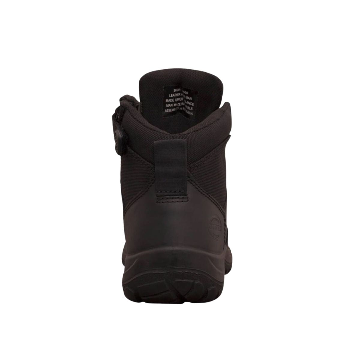 Oliver WB34 Series Black Zip Sided Lace Up Safety Boot