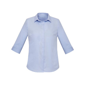 Biz Corporates Women's Charlie 3/4 Sleeve Shirt Shirt RS968LT