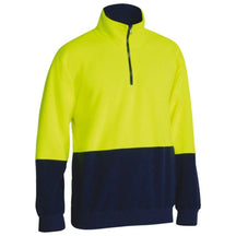 Bisley Hi Vis Polar Fleece Zip Pullover BK6889