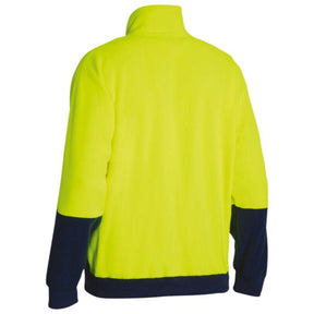 Bisley Hi Vis Polar Fleece Zip Pullover BK6889