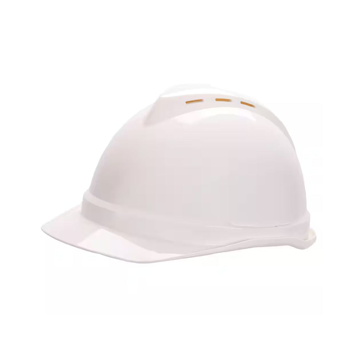 MSA V-Gard 500 Hard Hat, Vented, Fas-Trac III 6pt Suspension 229719V