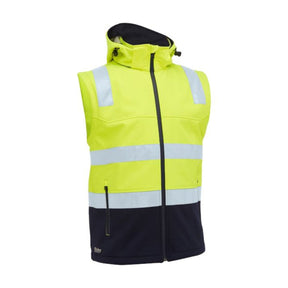 Bisley Taped Two Tone Hi Vis 3 in 1 Soft Shell Jacket BJ6078T