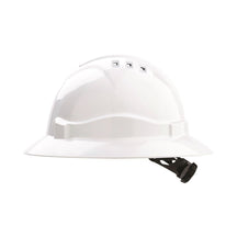 ProChoice V6 Hard Hat Vented Full Brim Ratchet Harness HHV6FB