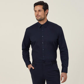 NNT Men's Avignon Stretch Long Sleeve Shirt CATJDD