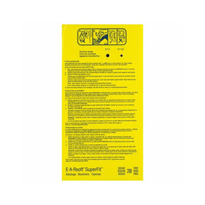 3M™ E-A-Rsoft™ SuperFit™ Earplugs 311-1254, Corded, Poly Bag, Regular Size (Box of 200 Pairs)