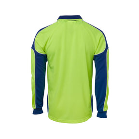 JB's Hi Vis L/S Arm Panel Polo 6AP4L