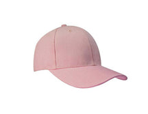 Heavy Brushed Cotton 6 Panel Low Profile Cap 4199