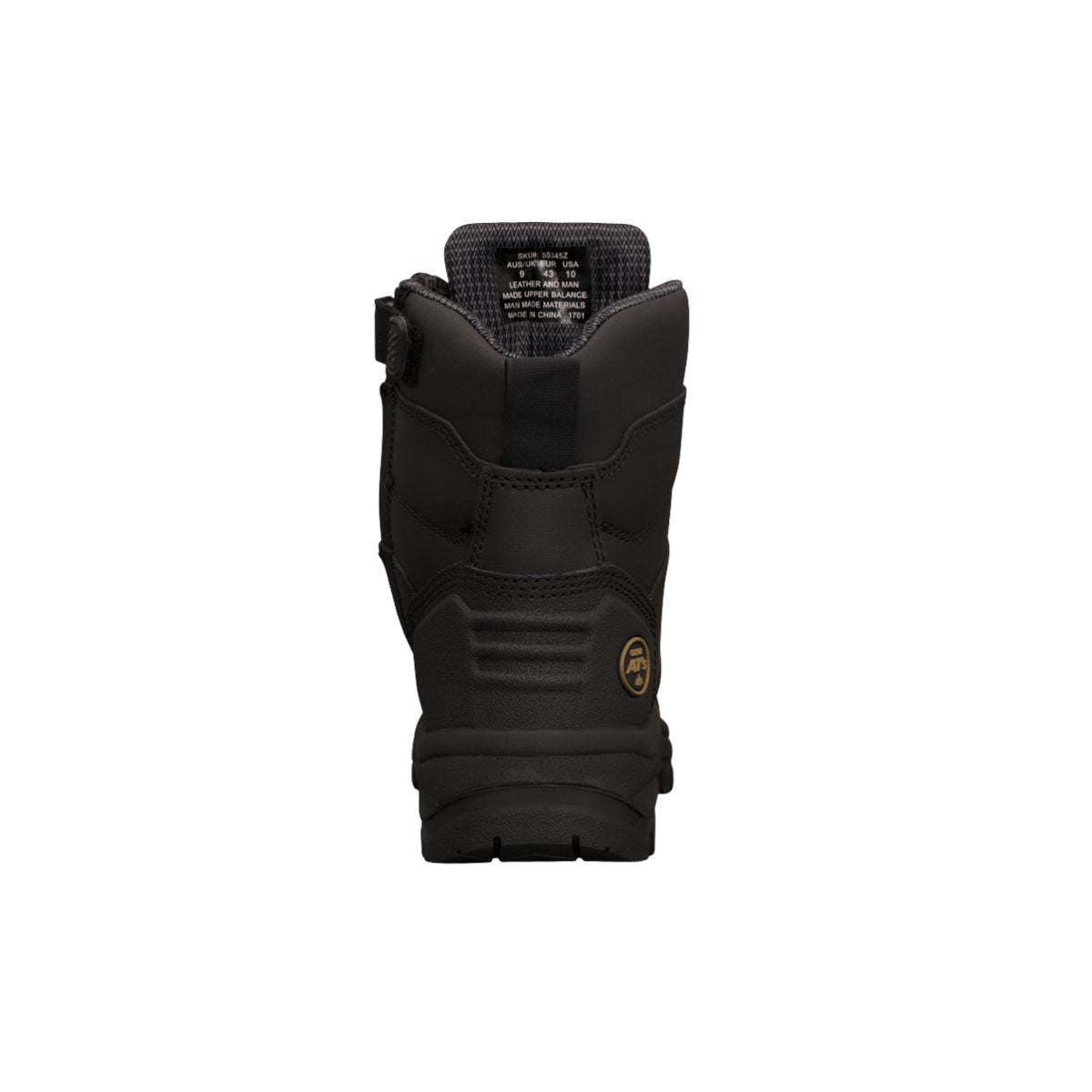 Oliver AT55 Series 150mm Black Zip Sided Safety Boot 55345Z
