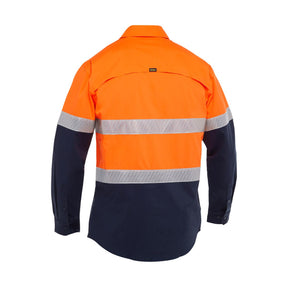 Bisley X Airflow™ Hi Vis Taped Stretch Ripstop Shirt BS6491T