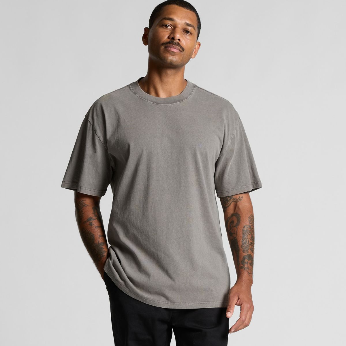 ascolour Men's Heavy Faded Tee 5082