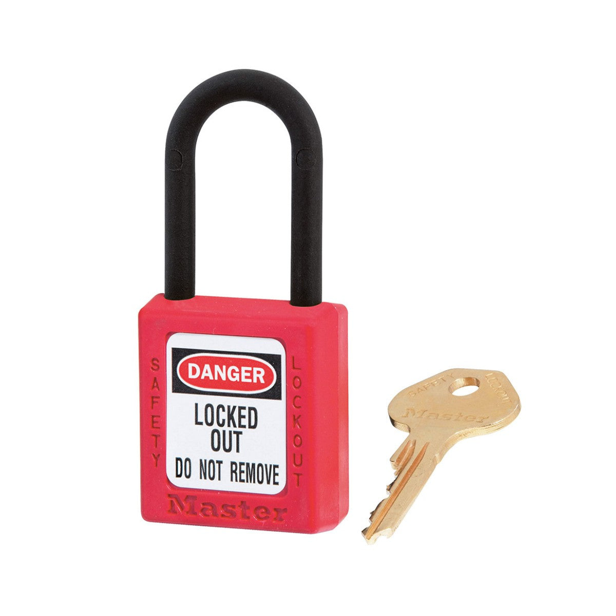 Master Lock Zenex Dielectric Thermoplastic Safety Padlock 0406 (Each)