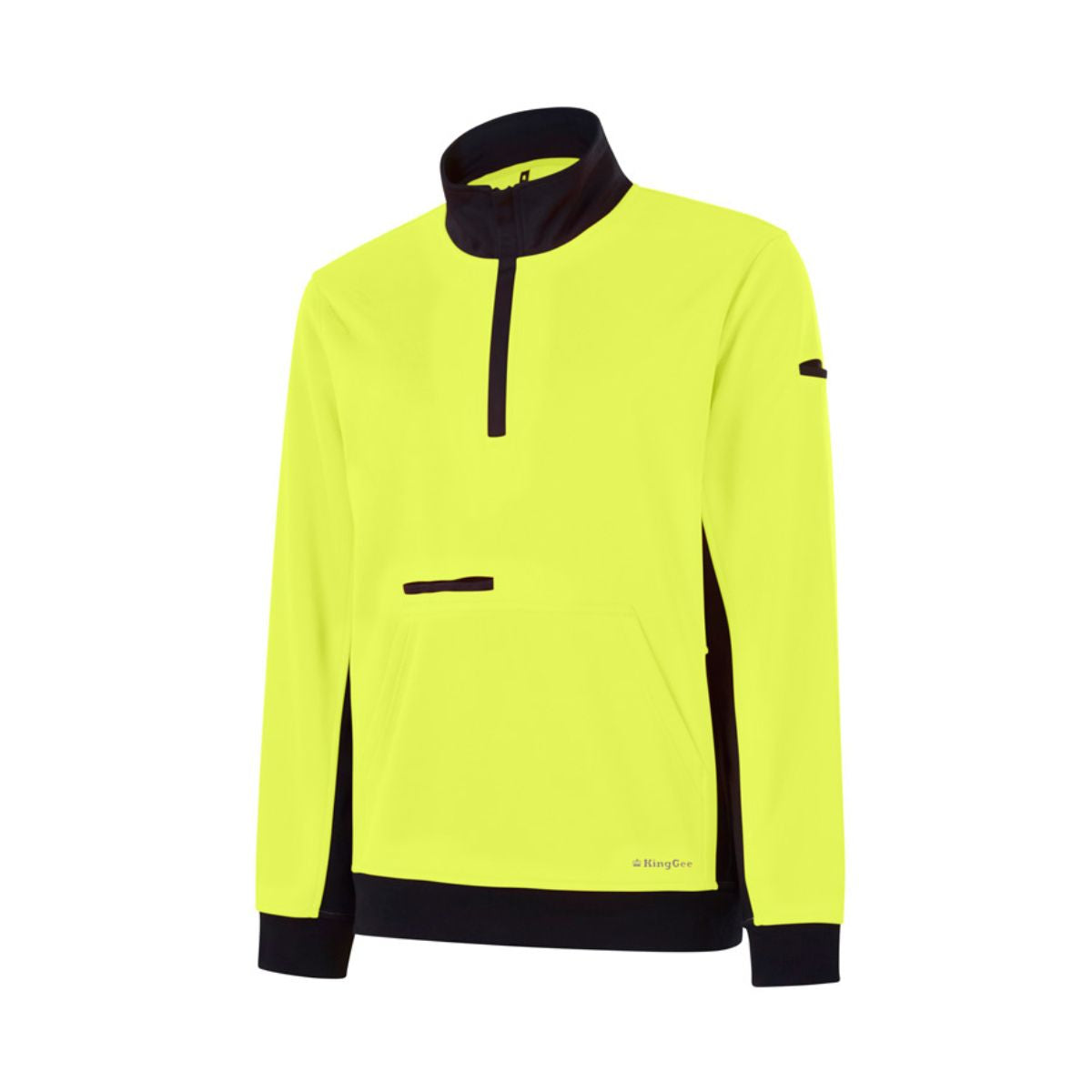 KingGee Hi Vis 1/4 Zip Fleece K55047