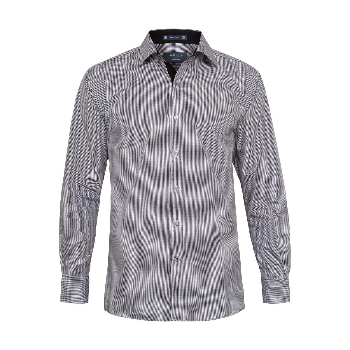 Van Heusen Euro Tailored Fit Check Shirt E161