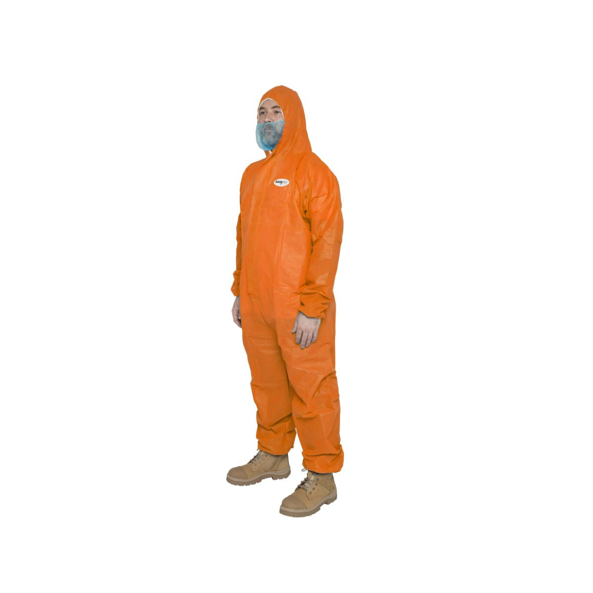 SafeRite® Disposable Coverall Orange SMS Type 5/6 SRDCSMSO
