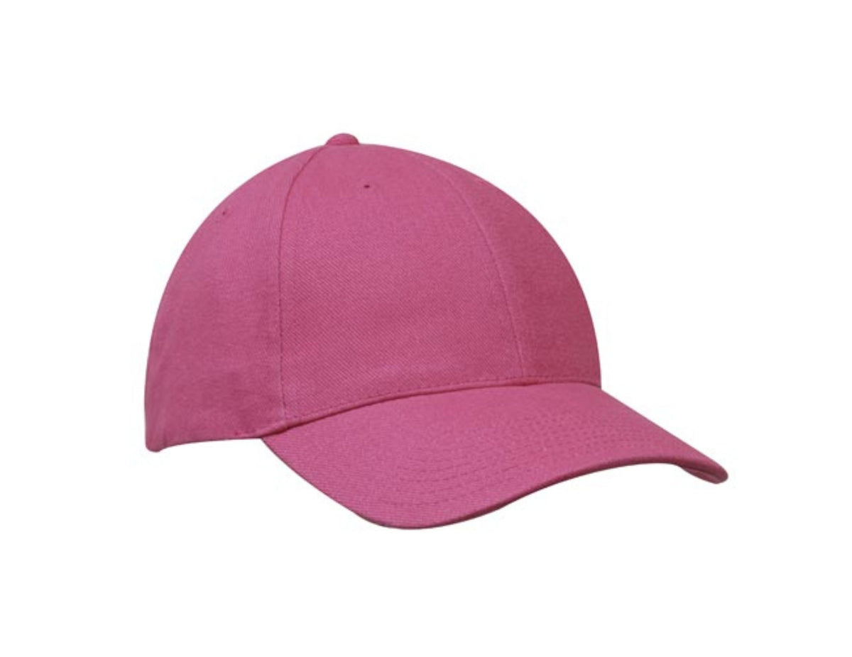 Heavy Brushed Cotton 6 Panel Low Profile Cap 4199