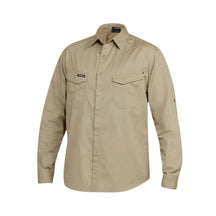 KingGee Tradies Lightweight Cotton Drill Long Sleeve Work Shirt K14350