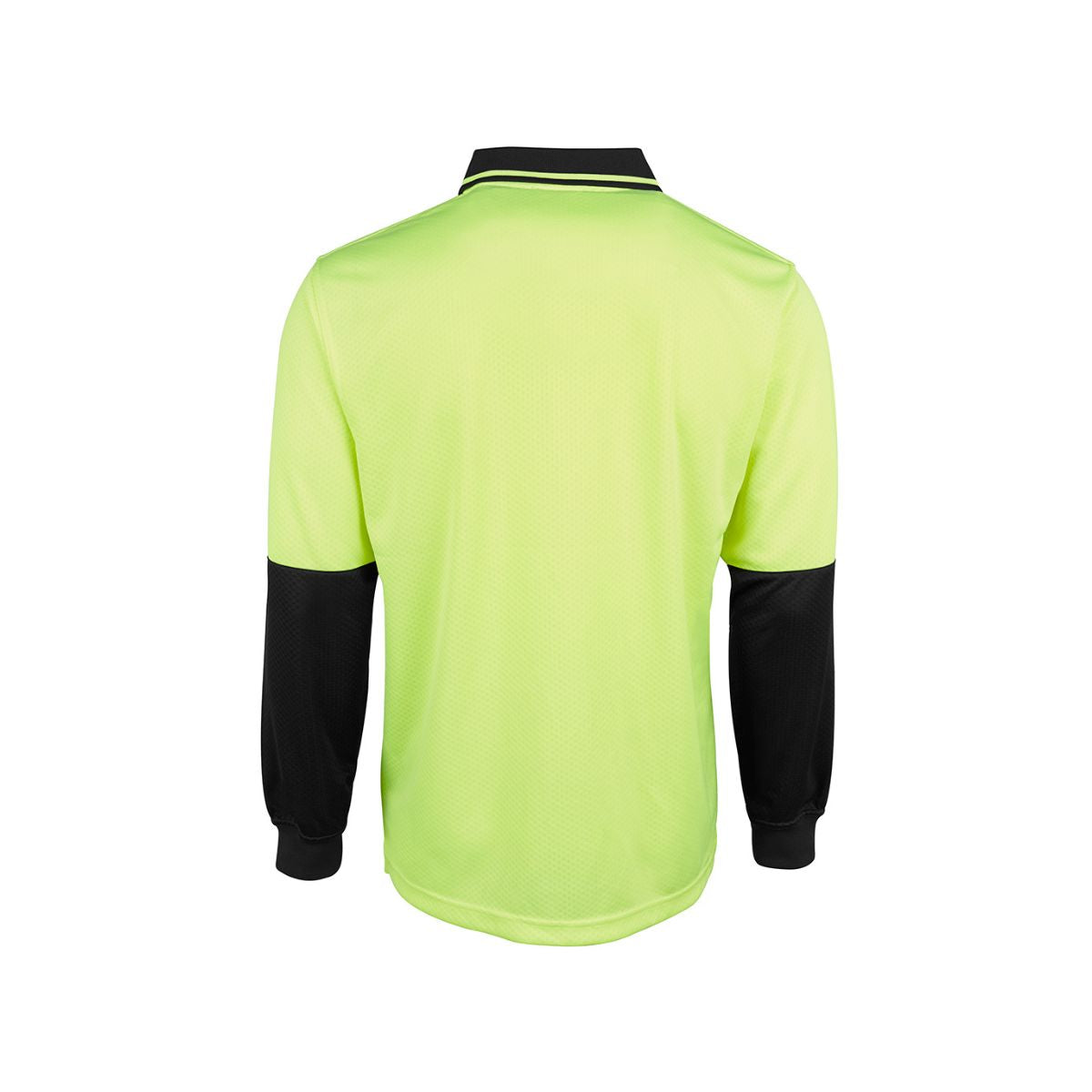 JB's Hi Vis Long Sleeve Jacquard Polo 6HJNL