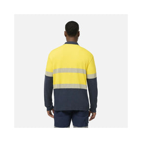 KingGee ShieldTEC FR Hi-Vis Spliced Polo With FR Tape K84008