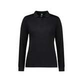 Biz Collection Women's Action Long Sleeve Polo P206LL