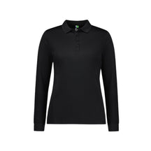 Biz Collection Women's Action Long Sleeve Polo P206LL